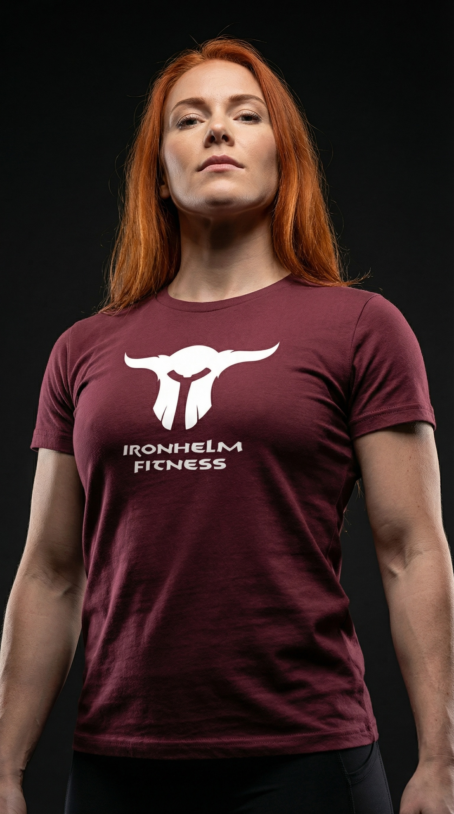 IRONHELM Fitness Shirt (Cardinal)