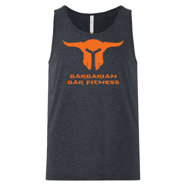 Barbarian Bar Fitness Tank Top (Charcoal)