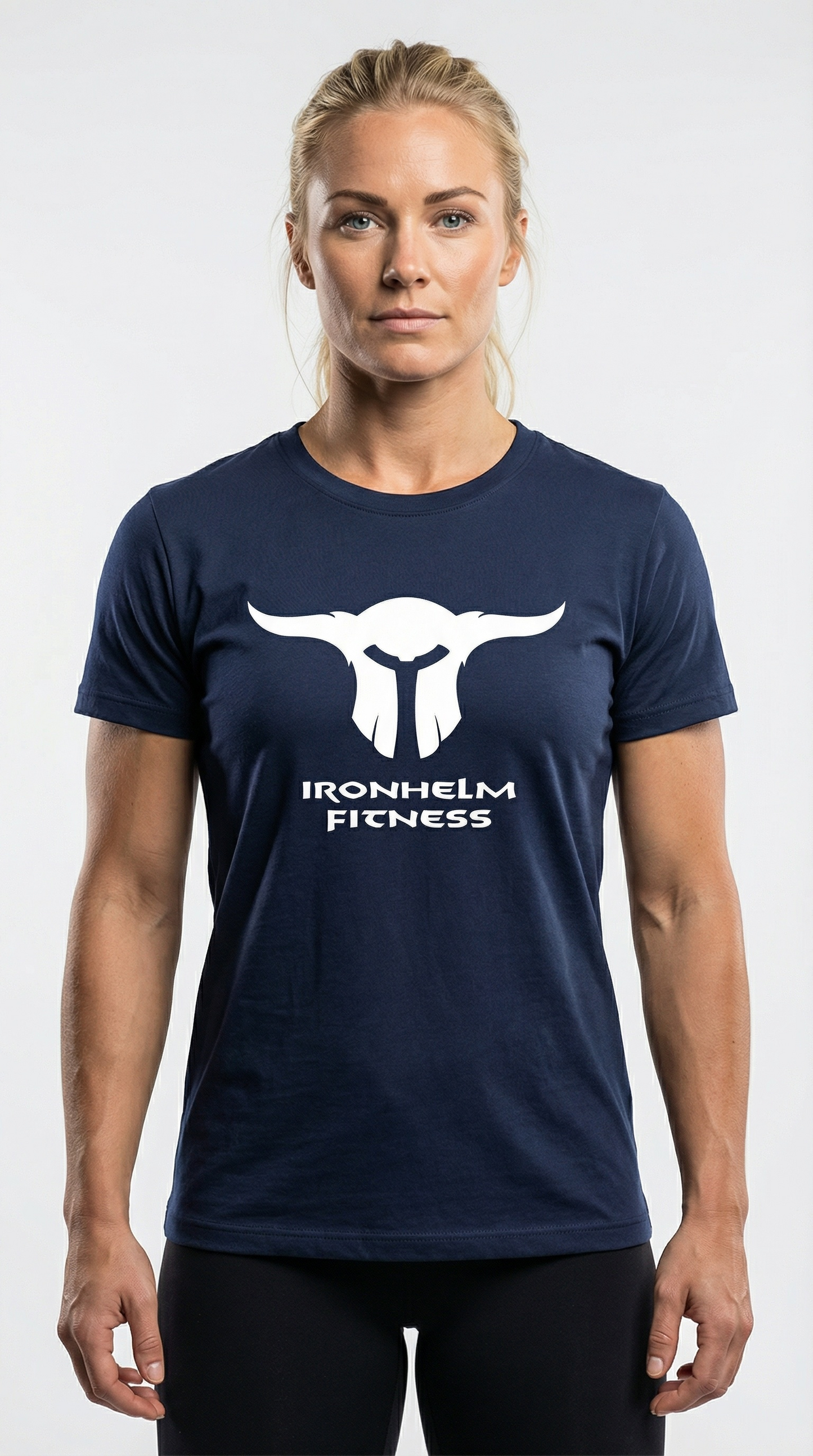 IRONHELM Fitness Shirt (Solid Navy)