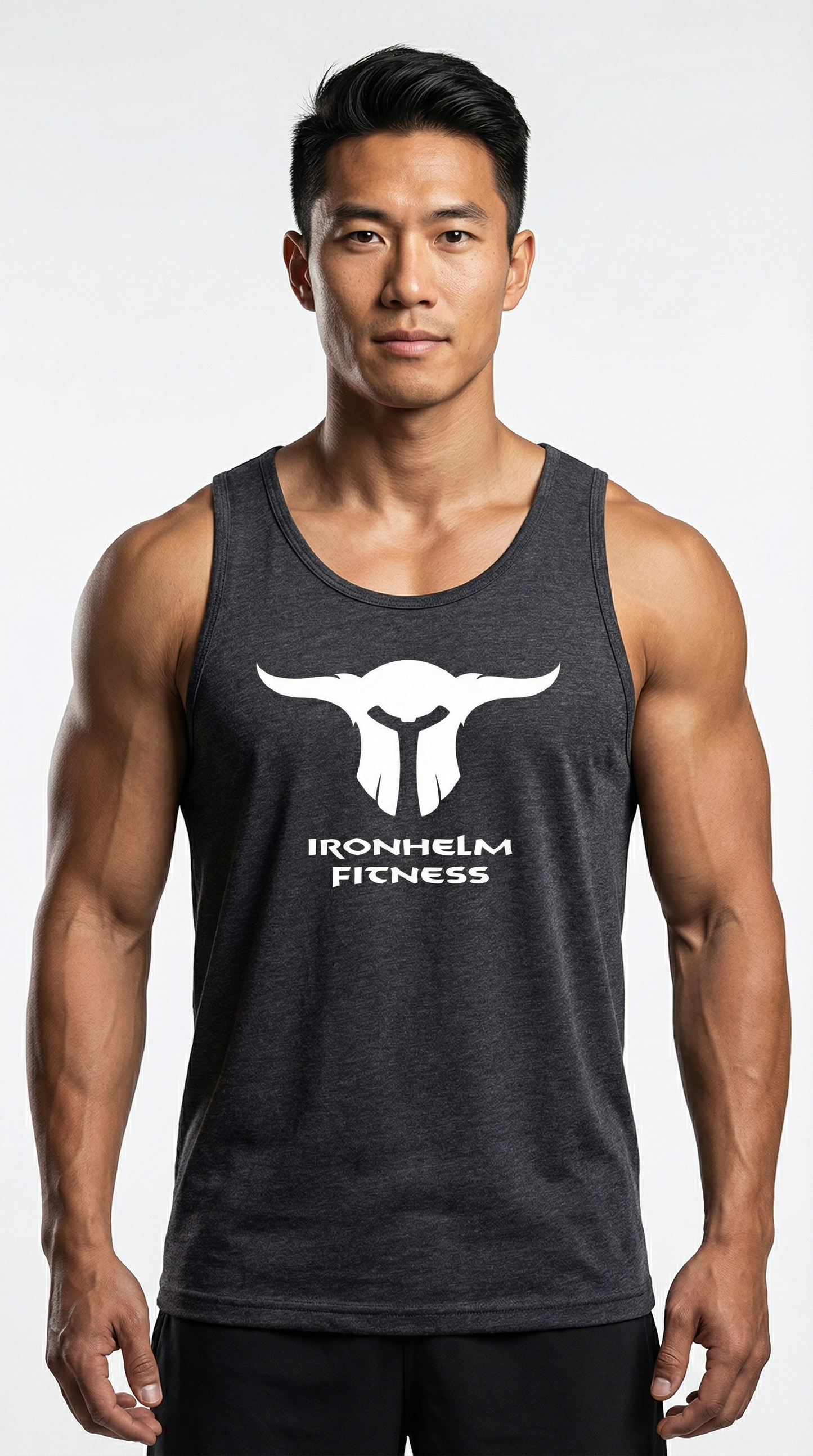 IRONHELM Fitness Tank Top (Charcoal)