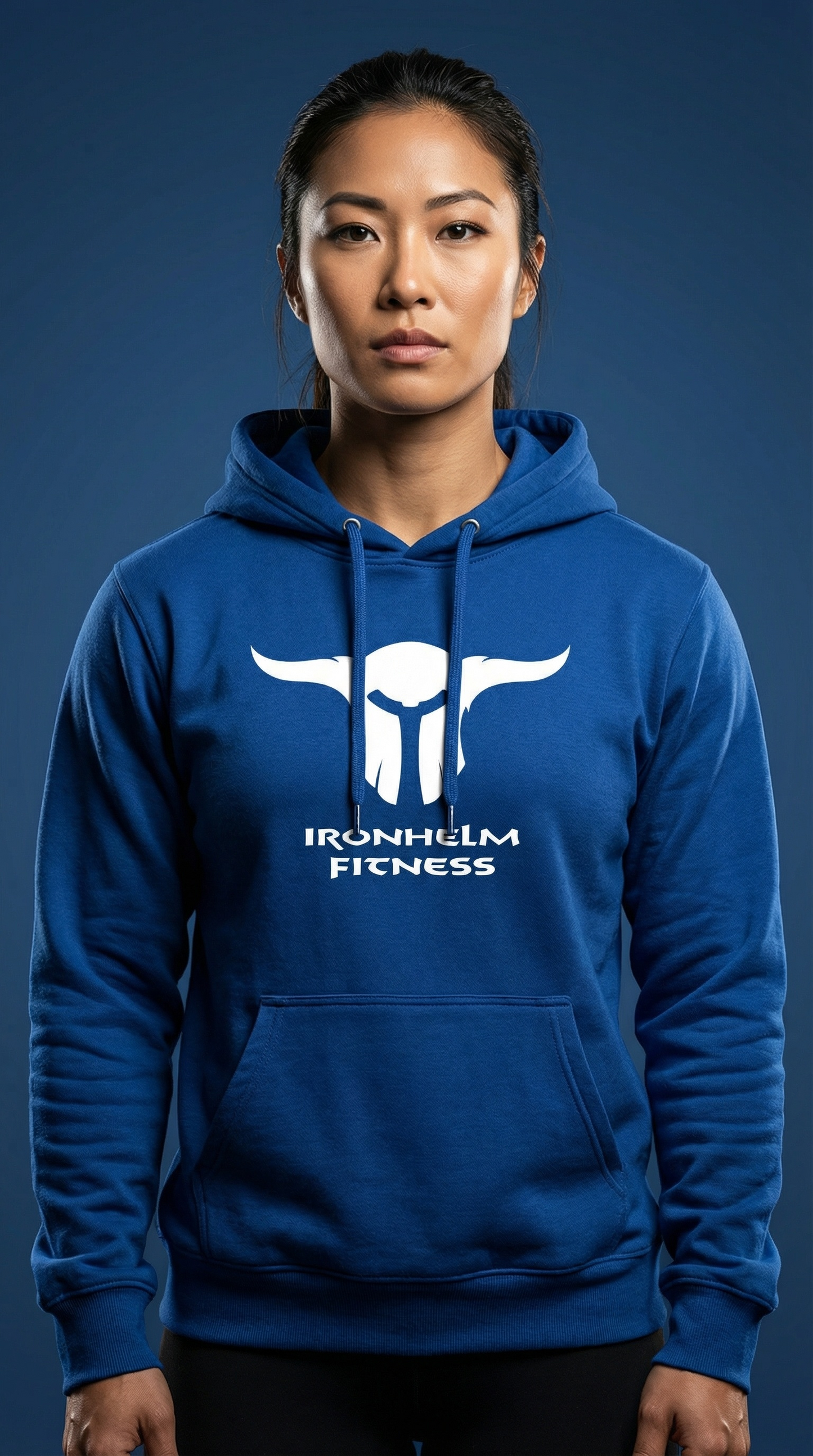 IRONHELM Fitness Hooded Pullover (Royal)