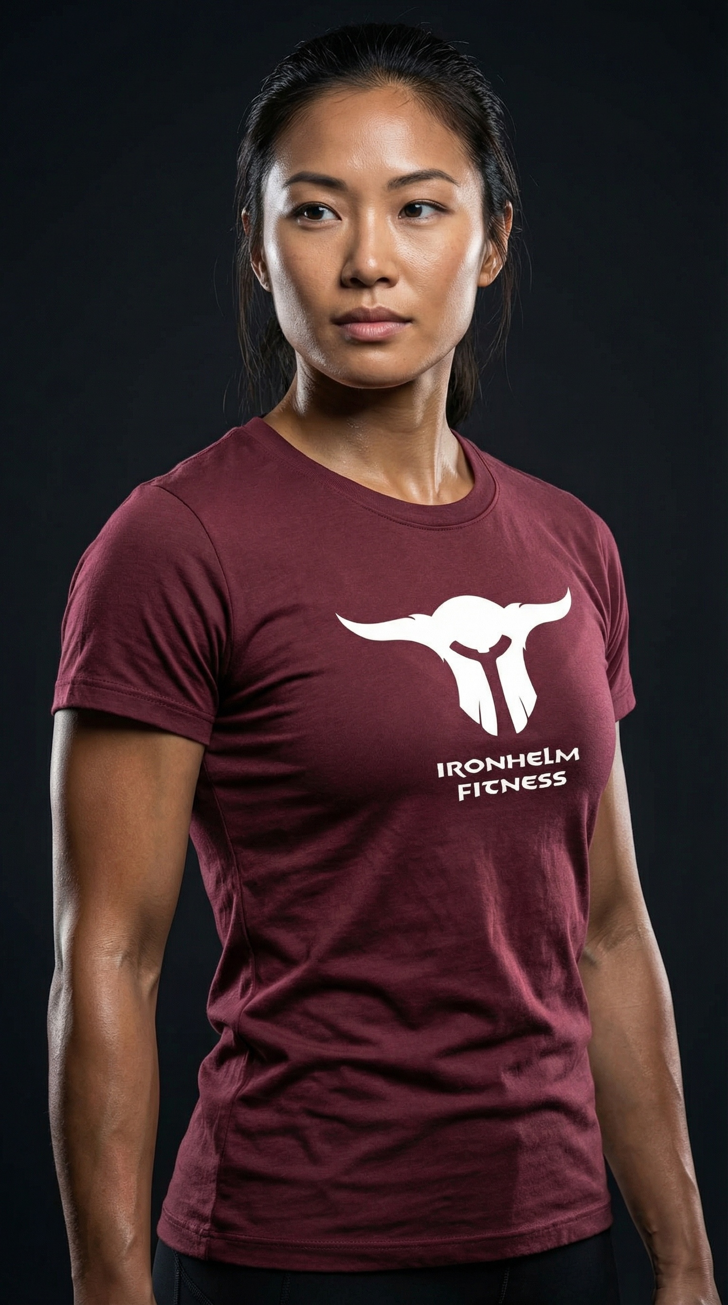 IRONHELM Fitness Shirt (Cardinal)