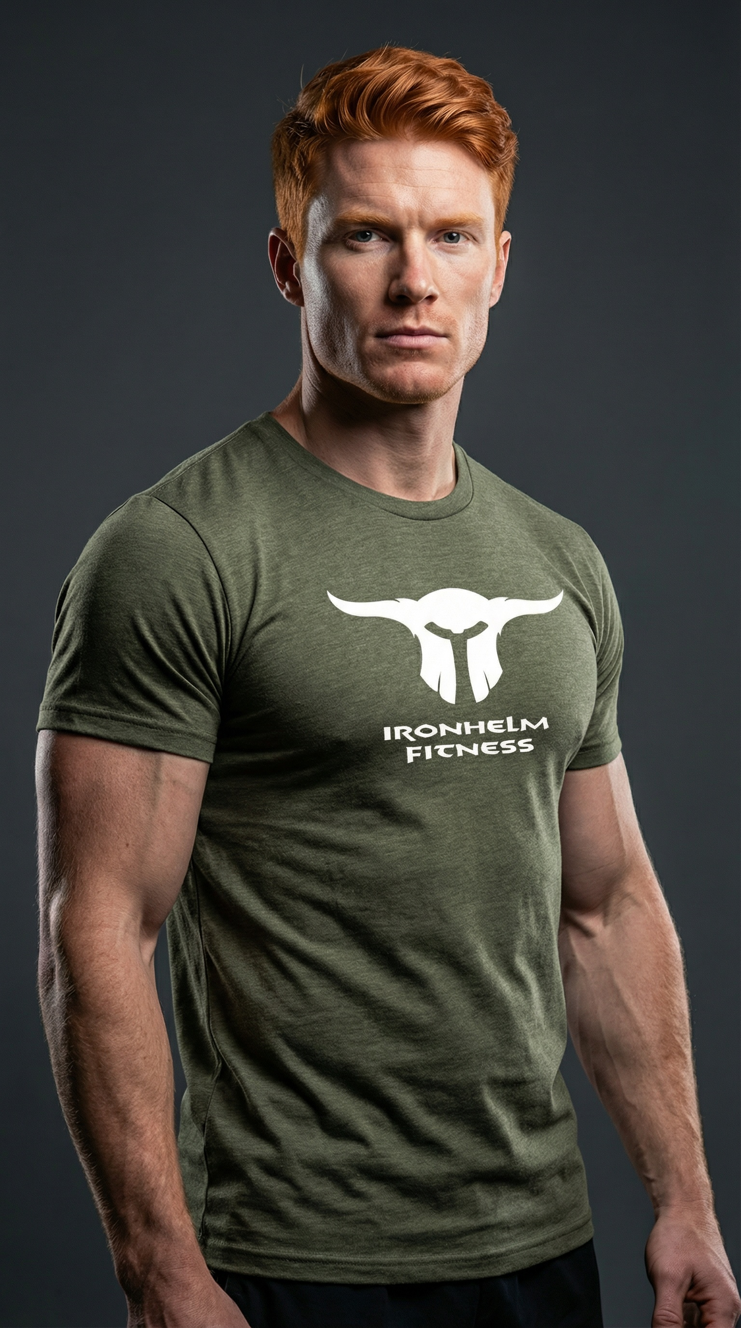 IRONHELM Fitness Shirt (Military Green)