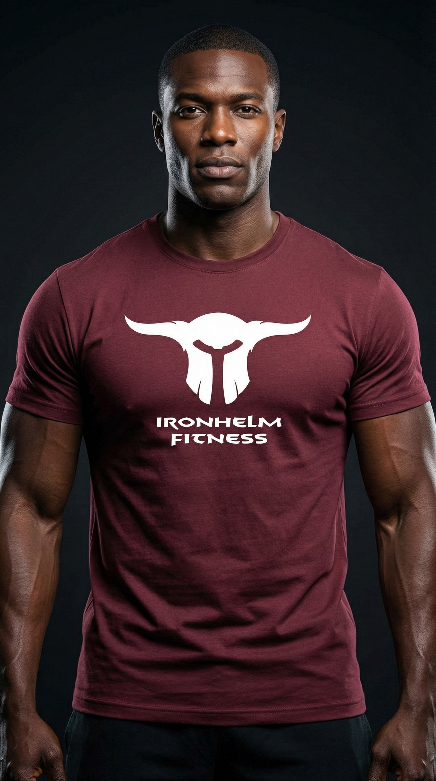 IRONHELM Fitness Shirt (Cardinal)