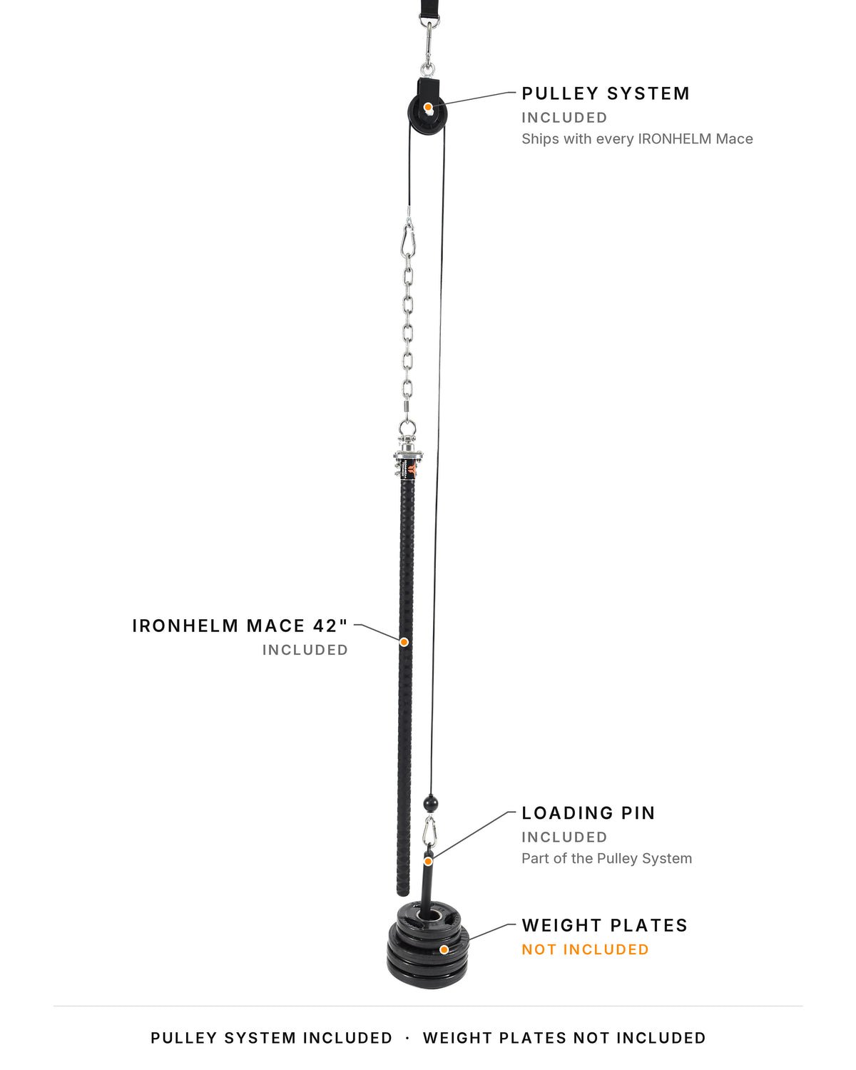 IRONHELM Mace 42"
