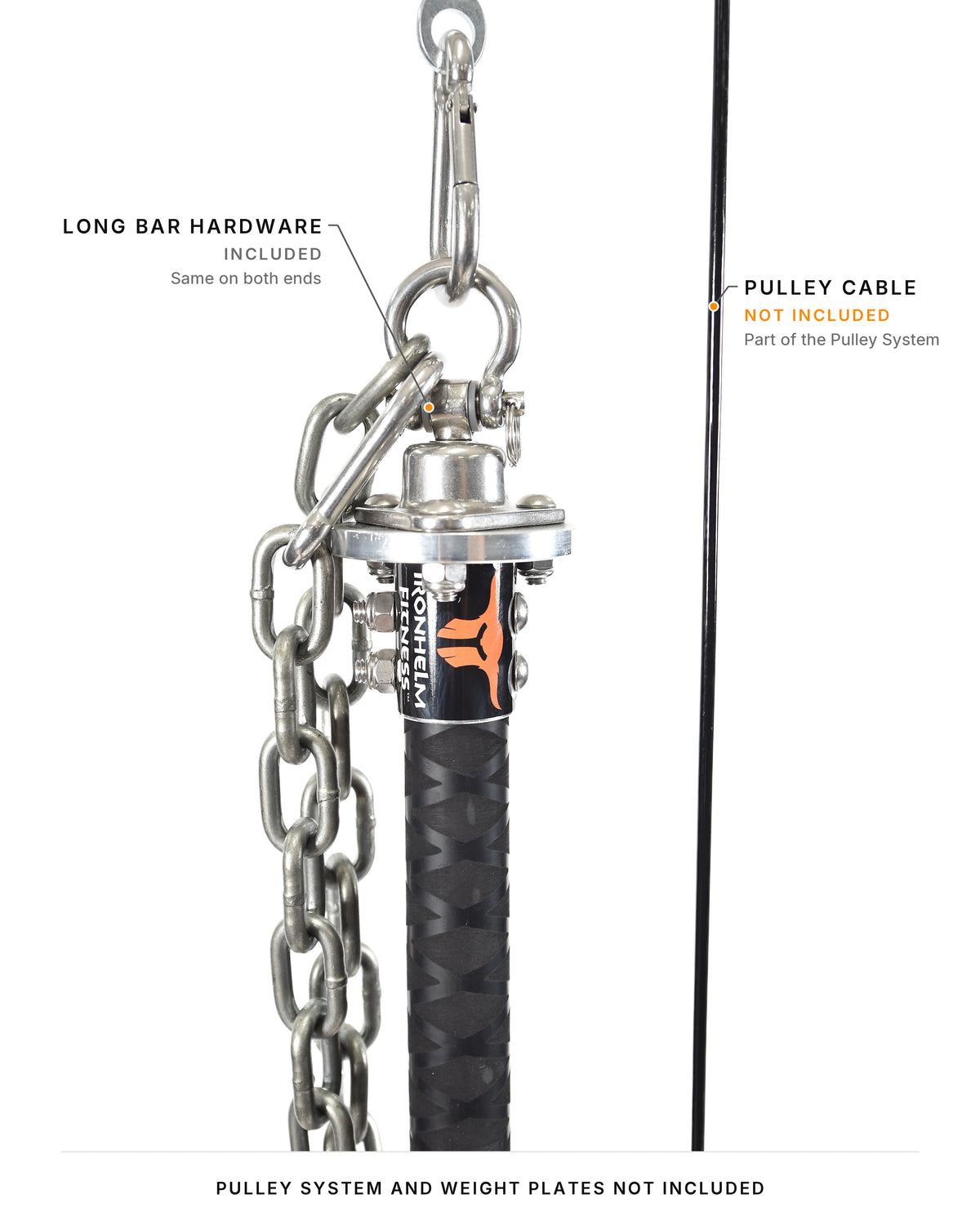 IRONHELM Long Bar 54"