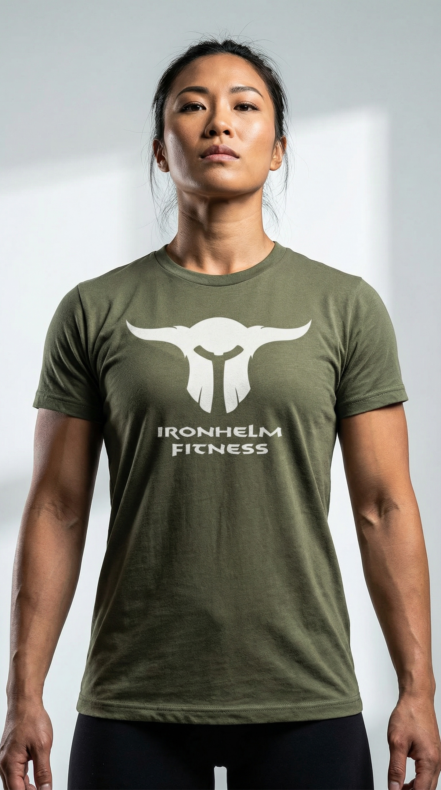 IRONHELM Fitness Shirt (Military Green)