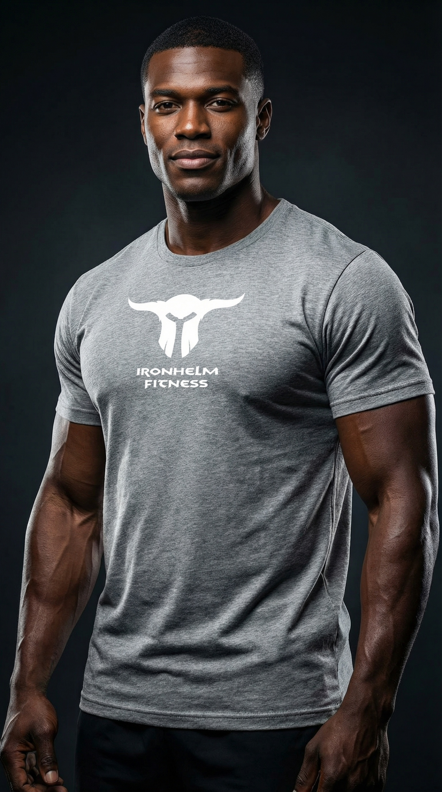IRONHELM Fitness Shirt (Athletic Gray)