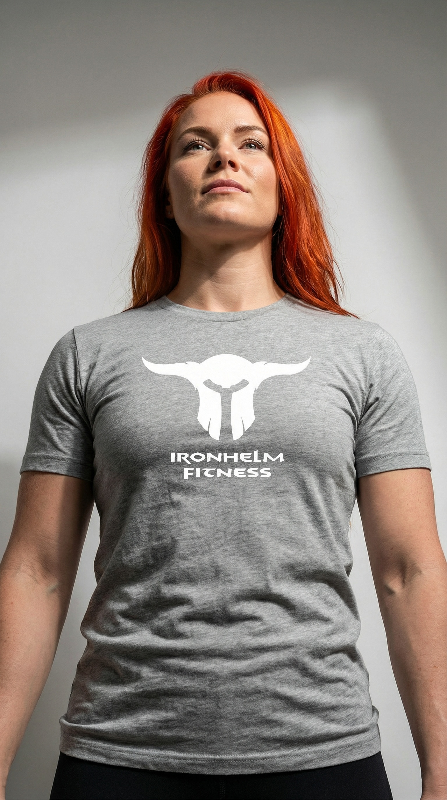 IRONHELM Fitness Shirt (Athletic Gray)