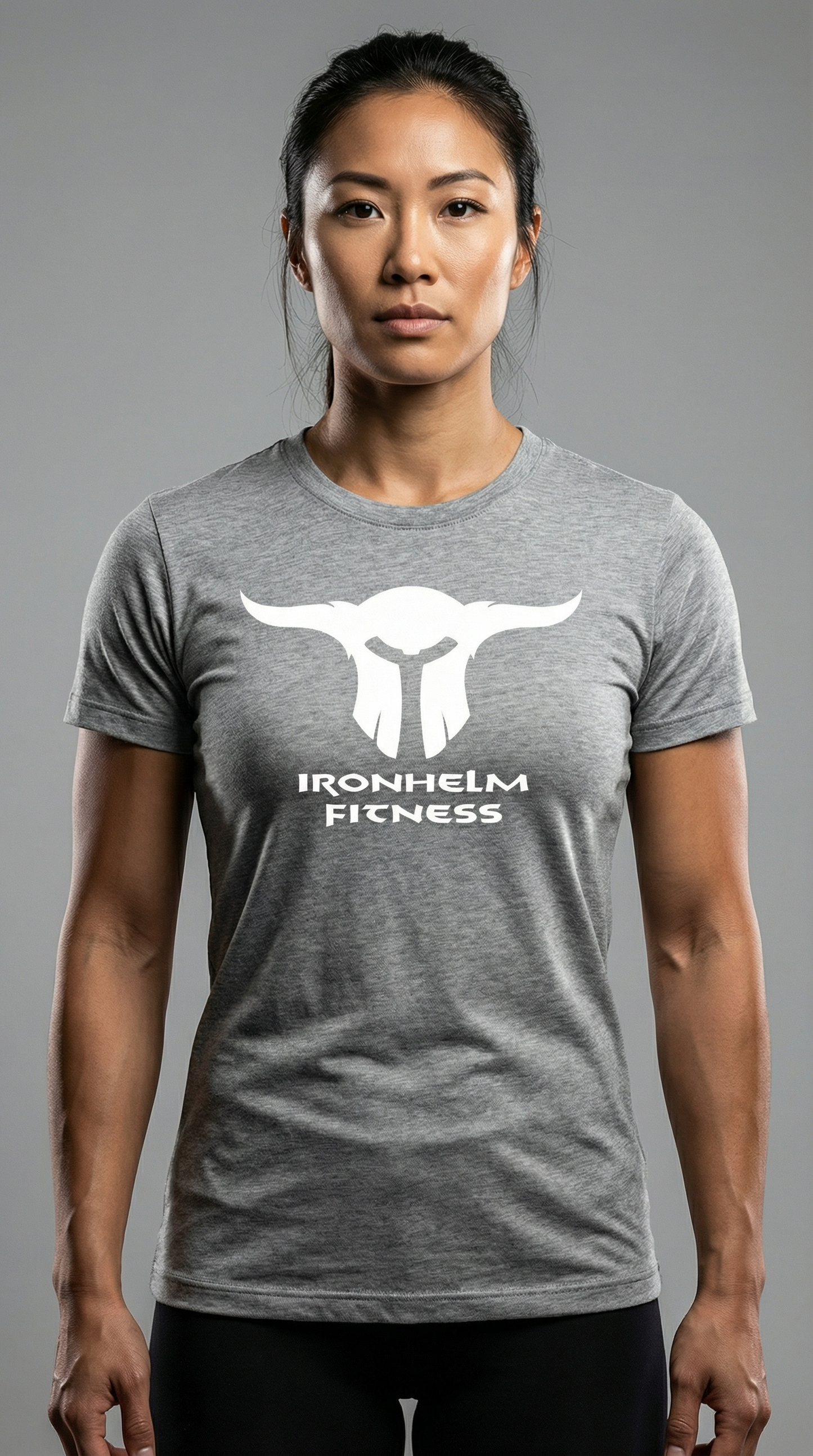 IRONHELM Fitness Shirt (Athletic Gray)