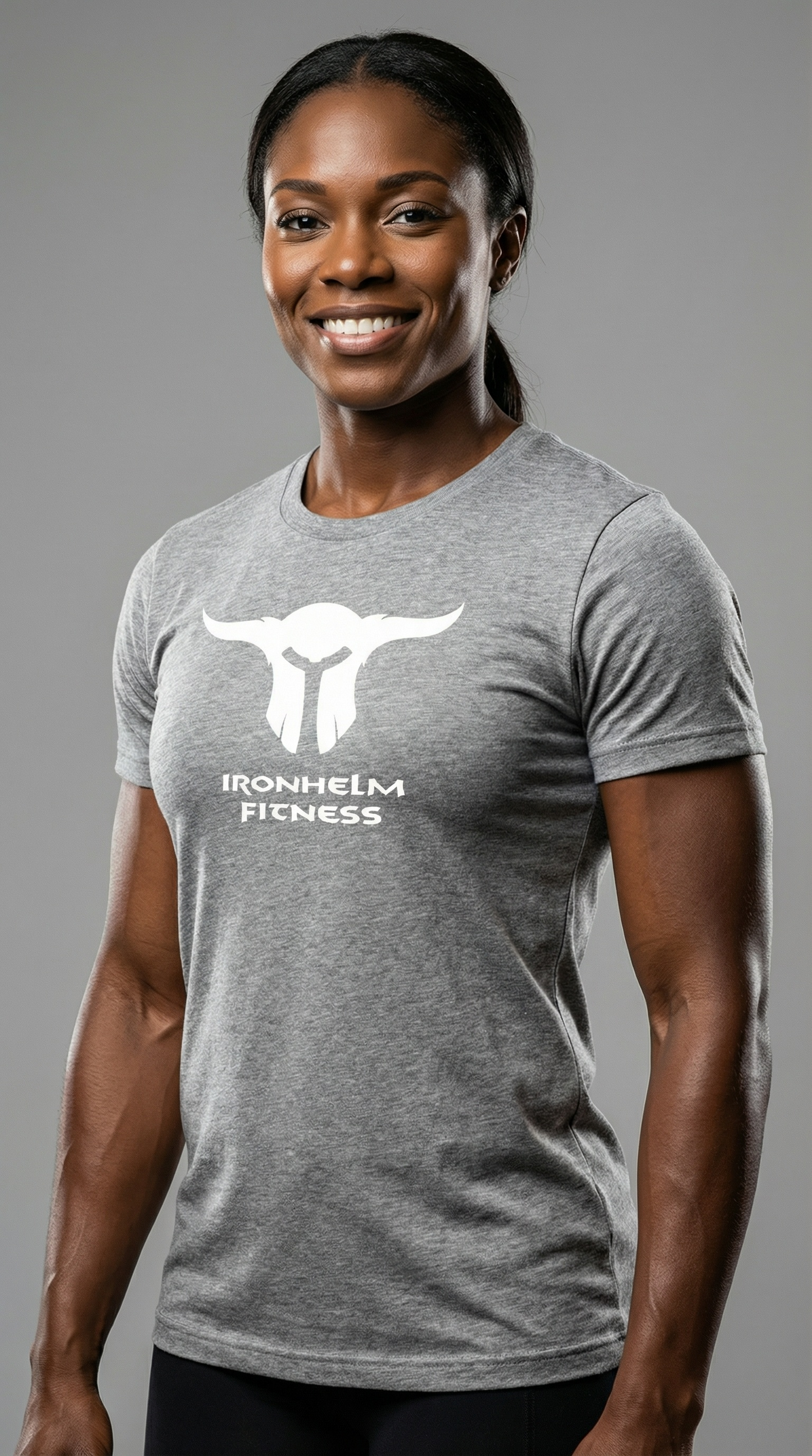IRONHELM Fitness Shirt (Athletic Gray)