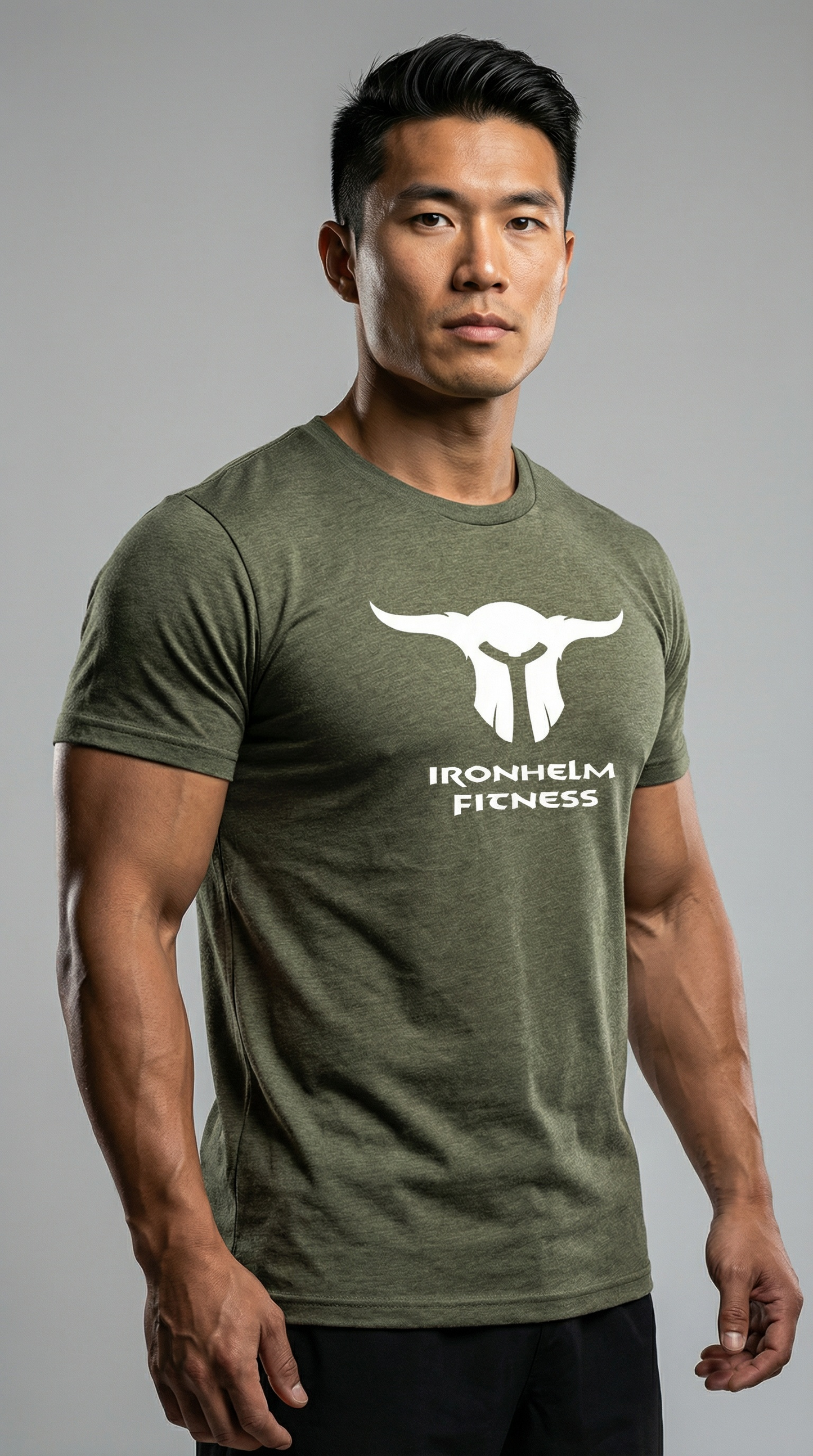 IRONHELM Fitness Shirt (Military Green)