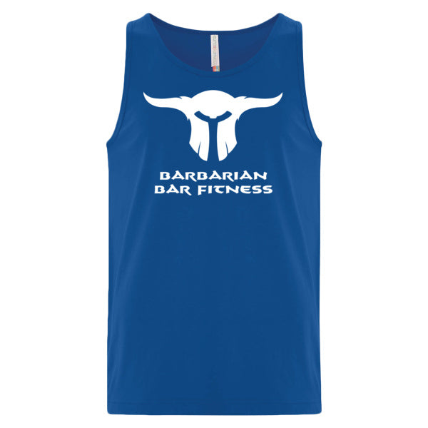 Barbarian Bar Fitness Tank Top (Royal Blue)