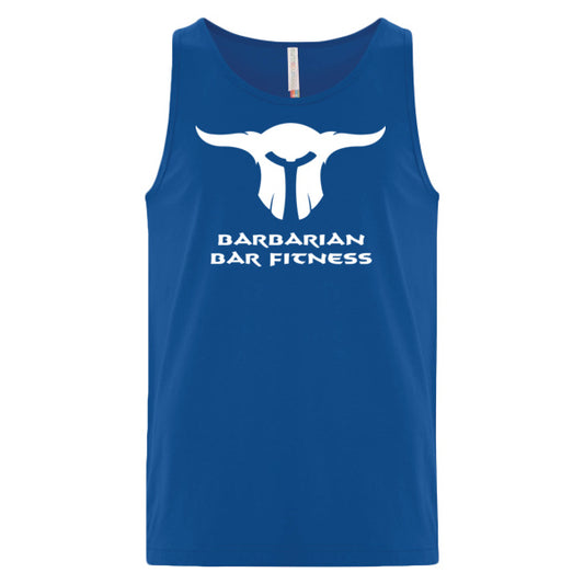 Barbarian Bar Fitness Tank Top (Royal Blue)