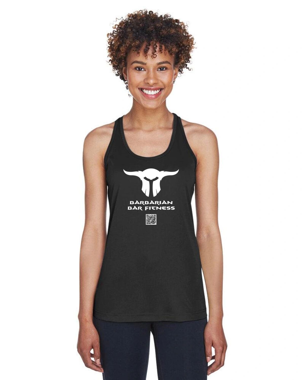 Barbarian Racerback Tank (Black)