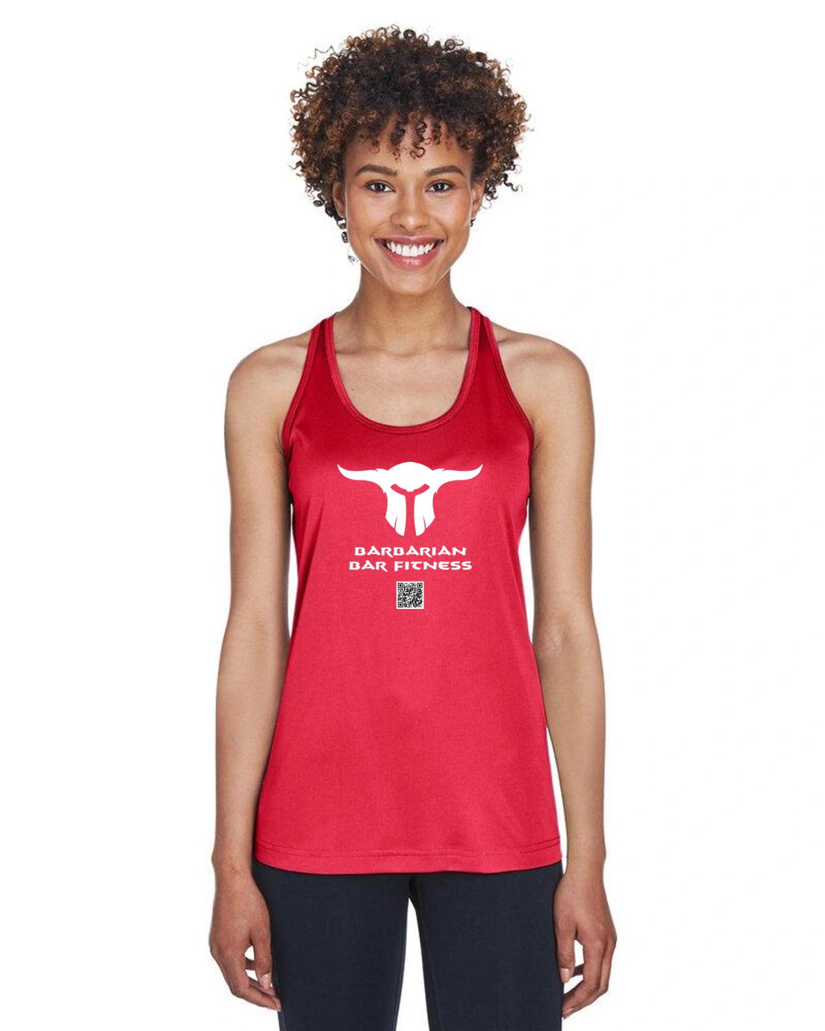 Barbarian Racerback Tank (Sport Red)